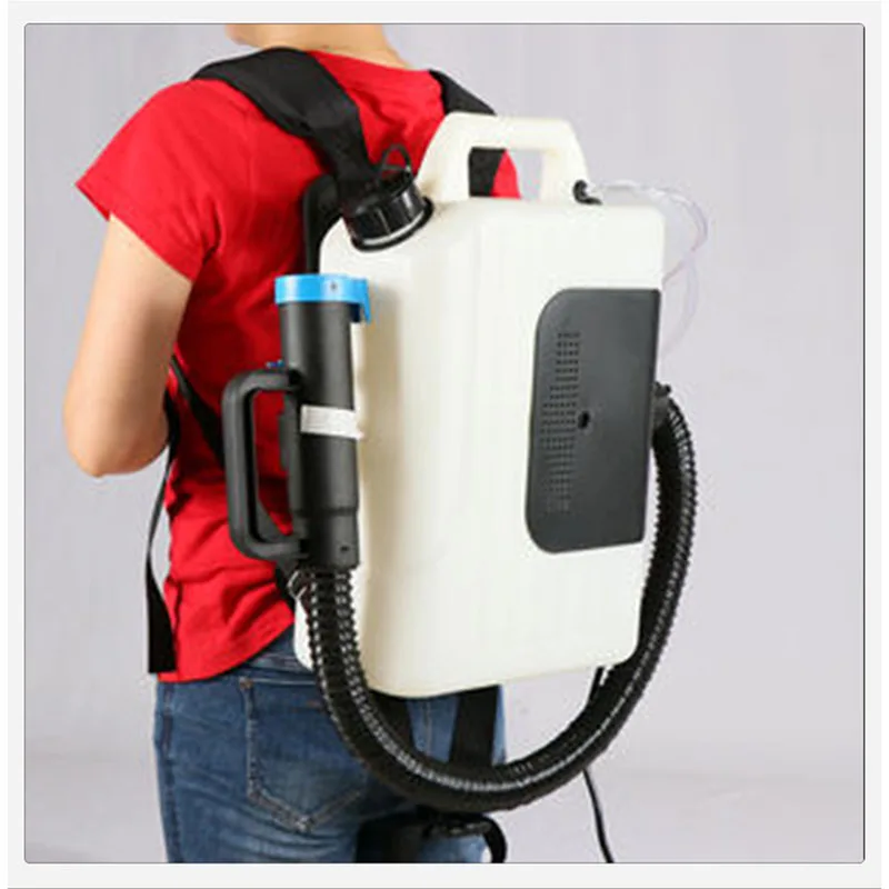 10L 1400W electric backpack ULV fogger sprayer , garden cold fogging machine and mosquito drug sprayer