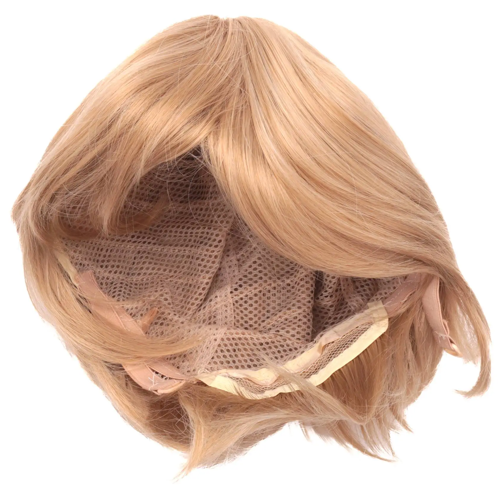 

ABNG Short Layered Wavy Full Synthetic Wig Blonde