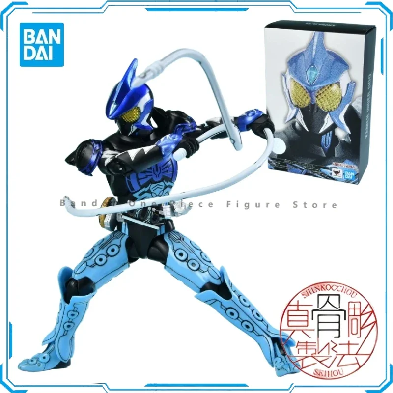 In Stock Original Bandai SHF Real Bone Sculpture Kamen Rider Oz Whale Eel Chapter Combo Action Figures Animation Toys Gift Model