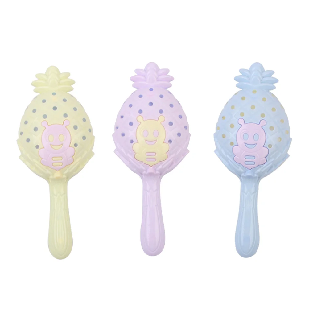 Hochet suspendu pour nourrissons, 3 pièces, couleur aléatoire, léger, sûr, développement sensoriel éducatif pour bébés et tout-petits