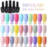 NAILCO 15ml 20/30 Uds juego de esmalte de uñas de Gel UV arte de uñas pintura de Gel de manicura DIY profesionales juego de esmalte de Gel