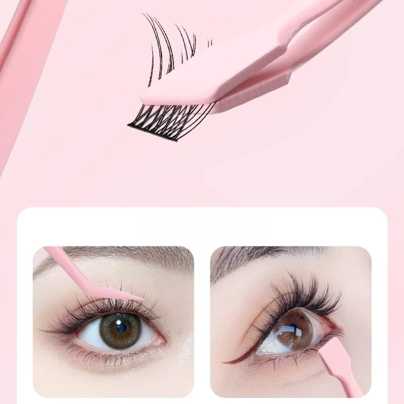 1/3PCS Primary Eyelash Extension Tweezers High-precision Flat Tweezers Kit, Easy To Use, Upper and Lower Eyelash Tools SET