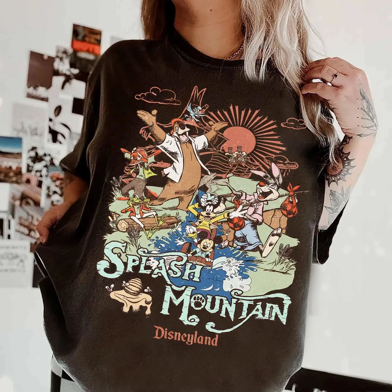 

Vintage Disneyland Splash Mountain Shirt Vintage Disneyland Shirt Splash Mountain Shirt Vintage Disney Shirt