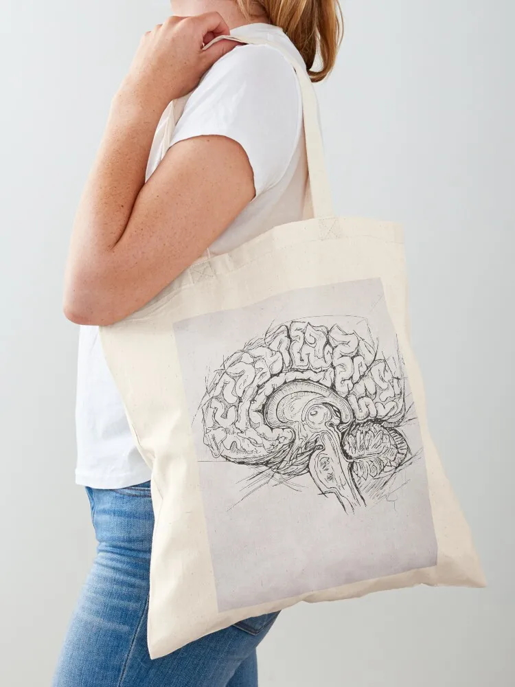

Brain Tote Bag custom bags Eco bag handbag personalized tote bag