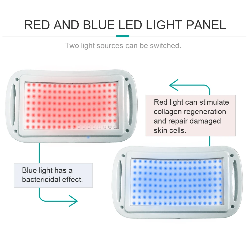 LED Light Source Pain Relief Body Physiotherapy Device for Muscle Joints Massage LCD Screen