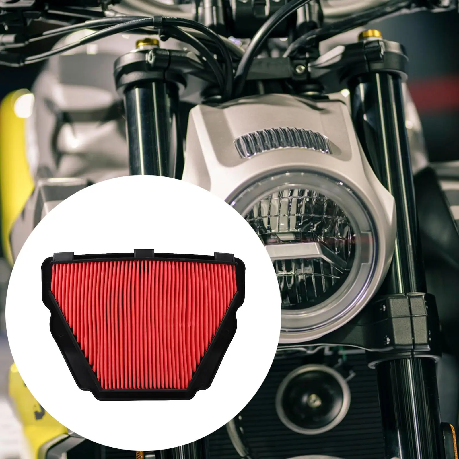 Motorcycle Air Filter Replaces for Yamaha MT10 2018-2021 Yzfr 2015-2019