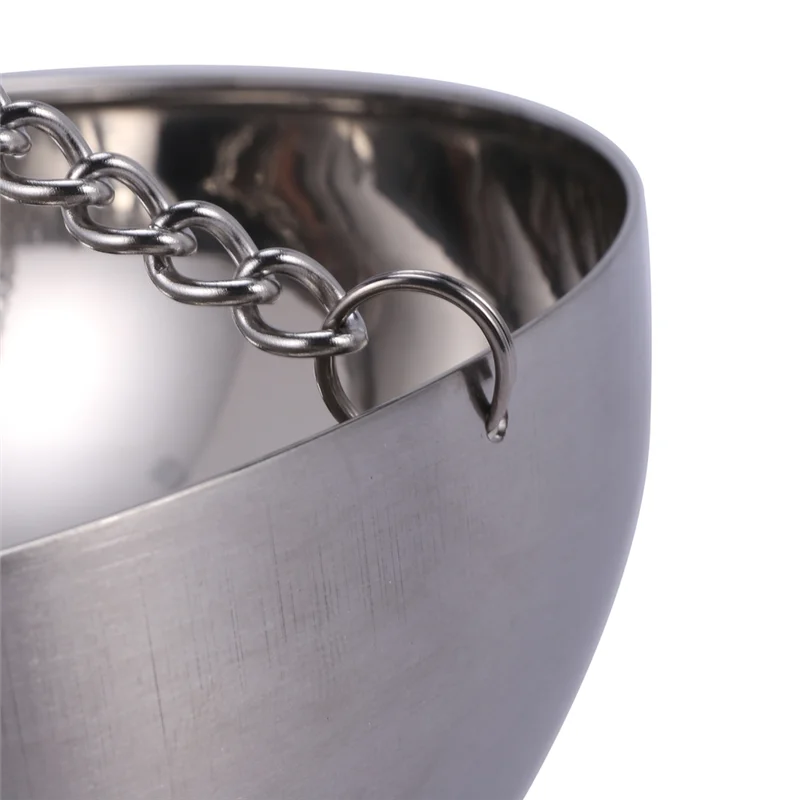 AF93-20CM スチームルームステンレス鋼サウナボウルアロマボウルエッセンシャルオイルボウルサウナルームアクセサリースパエッセンシャルオイルボウル