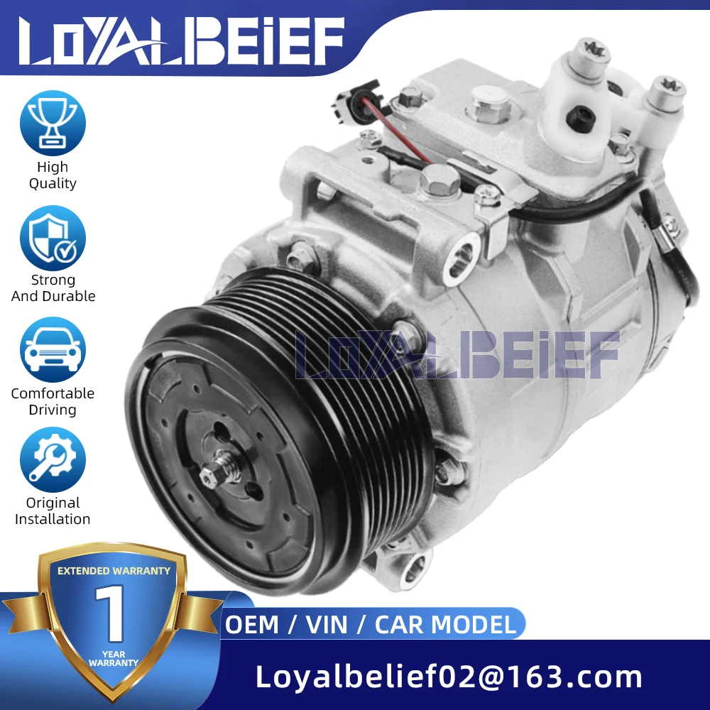 7SEU17C AC Compressor for Mercedes-Benz W164 X164 GL320 GL420 ML320 ML350 R350 0012304711 0012308311 0022305311 A0012304711