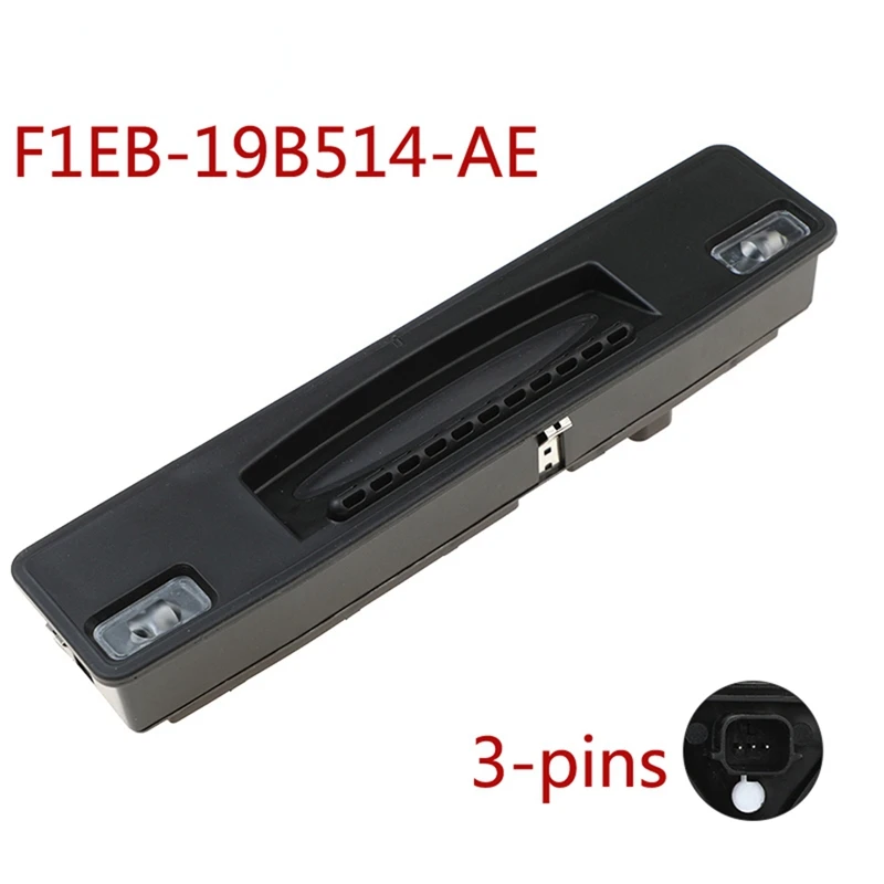 

1pc Car Boot Tailgate Handle Trunk Handle Switch Black Handle Switch For Ford Focus 2015-2018 OEMF1EB19B514AE Car Accessories