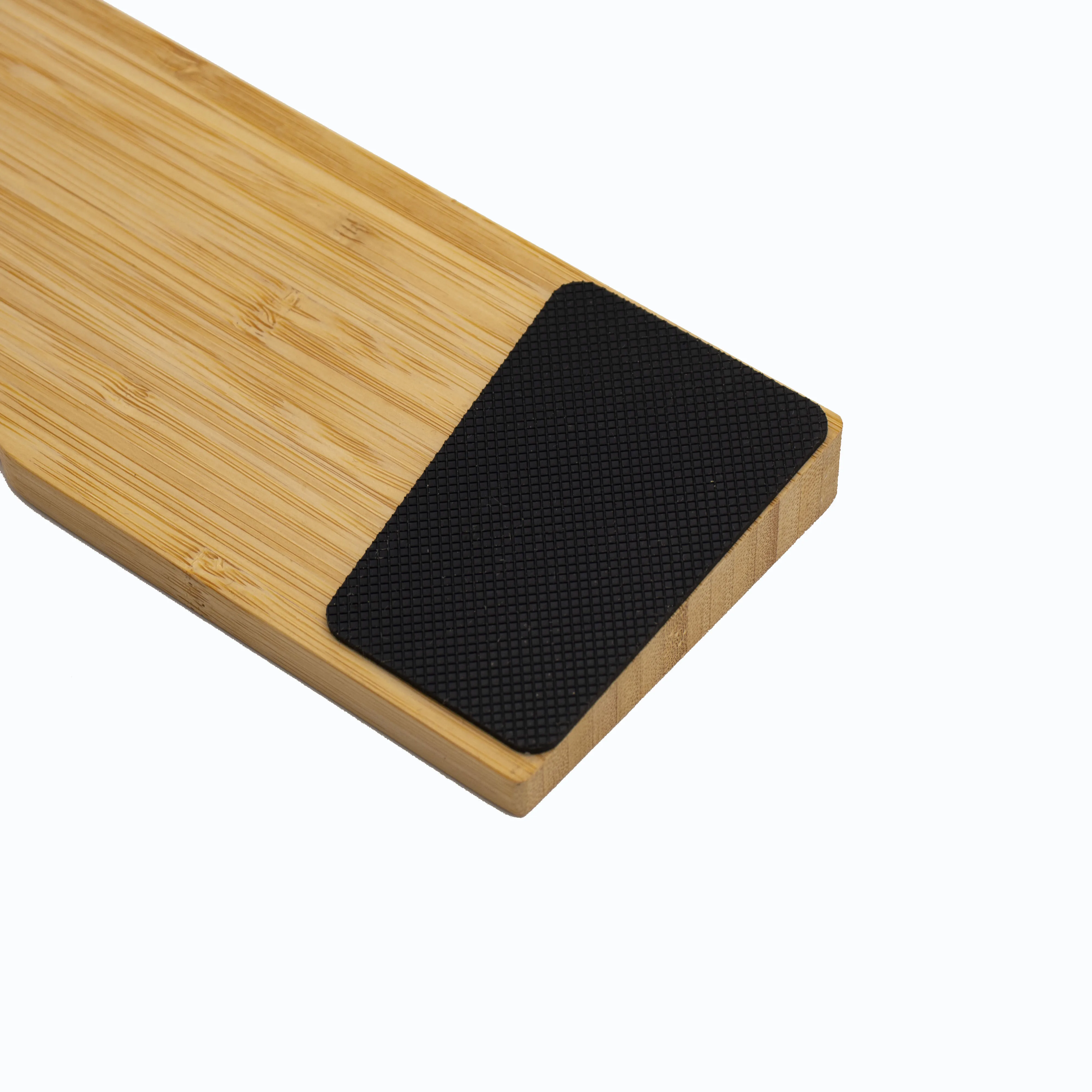 Walnut Wood Hand Rest Wrist Rest Foot Pad Bamboo  Wood Wrist Rest Anti-Slip Foot Pad Silicone Foot Pad