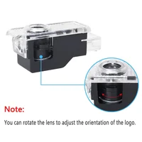 LED Car Door Interior Welcome Warning Light For AUDI Q3 8U Q5 8R Q7 Q8 TT A1 A3 8P 8V 8L A4 B6 B7 B7 B8 B9 A5 A6 C5 C6 C7 A7 A8 5
