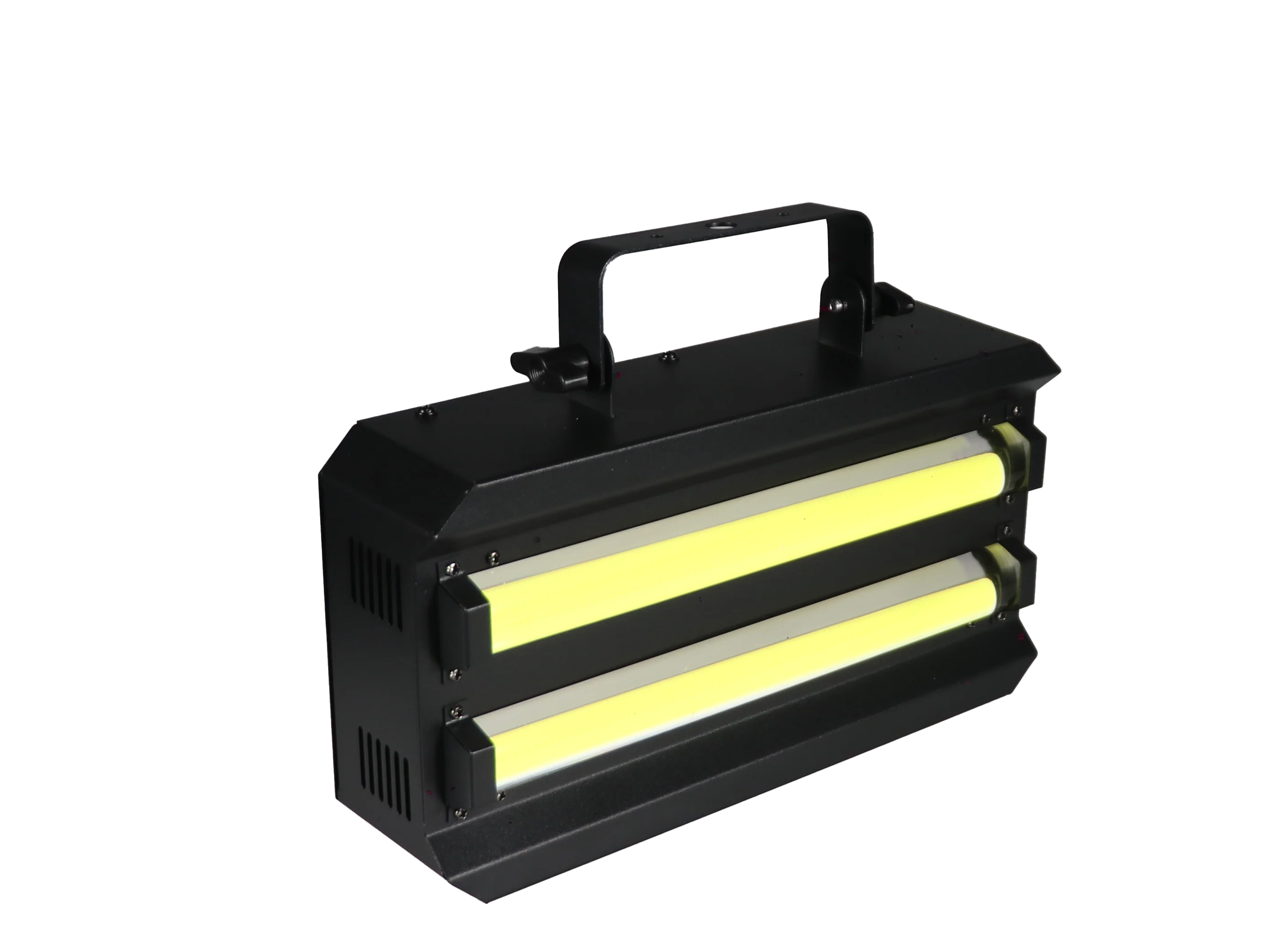 400W Double Row LED Strobe Light with DMX Voice Control 2x200W White LED 8-Segment Dimming for Pub Bar Club Disco Party Dance