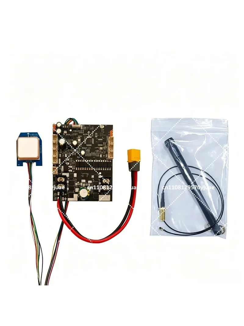 GPS High-Speed Nesting Boat Modified 8.4V 12V Color Screen Remote Control Set with One-Key Return