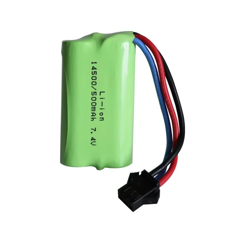 buy more will cheap RC high speed car 7.4V 500mAh battery off-road vehicle gesture induction twist car 14500 lithium battery