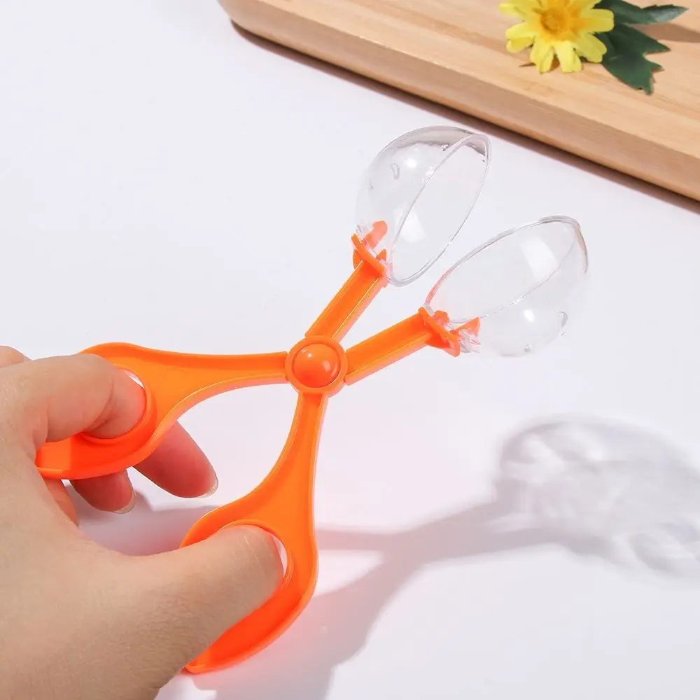 2Pcs/Set Cute Plastic Biology Study Tool Set Insect Scissor Insect Catcher Set Clamp Plant Nature Exploration Toy Kit Kids