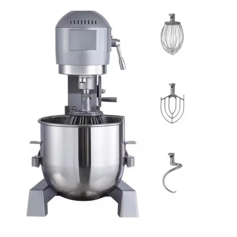 Stand Mixer Commercial Multi-Function Dough Kneader Egg Beater and Meat Mixer High-Power  Cream Whipping Machine
