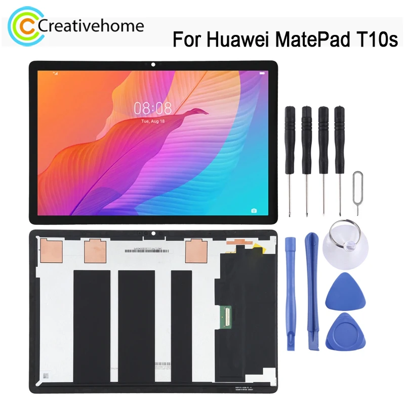 

10.1-inch IPS LCD Screen For Huawei MatePad T10s AGS3-L09 AGS3-W09 Tablet LCD Display and Digitizer Full Assembly Replacement