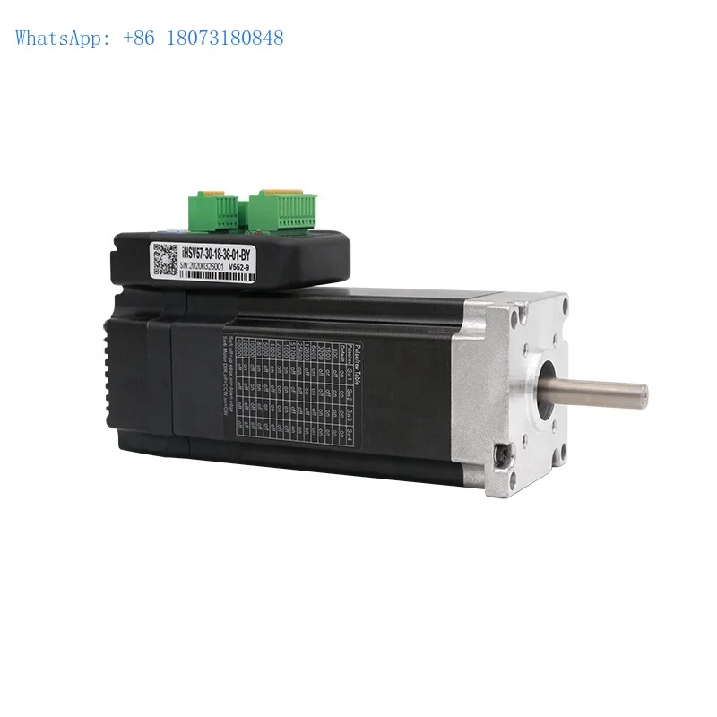 iHSV57-30-18-36 36VDC integrated servo motor with drive 3000rpm good price servo motors for sale