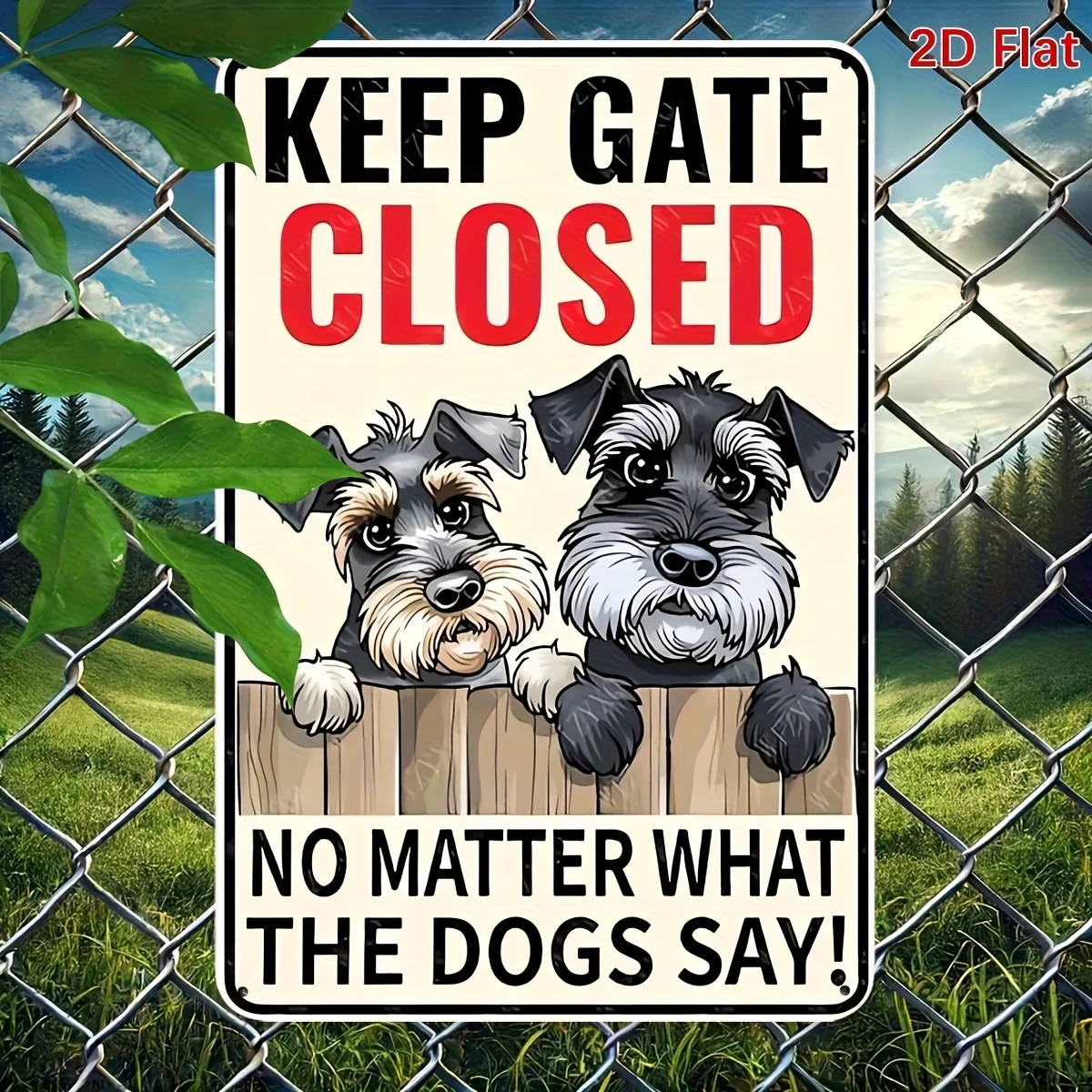 Vintage Metal Sign 