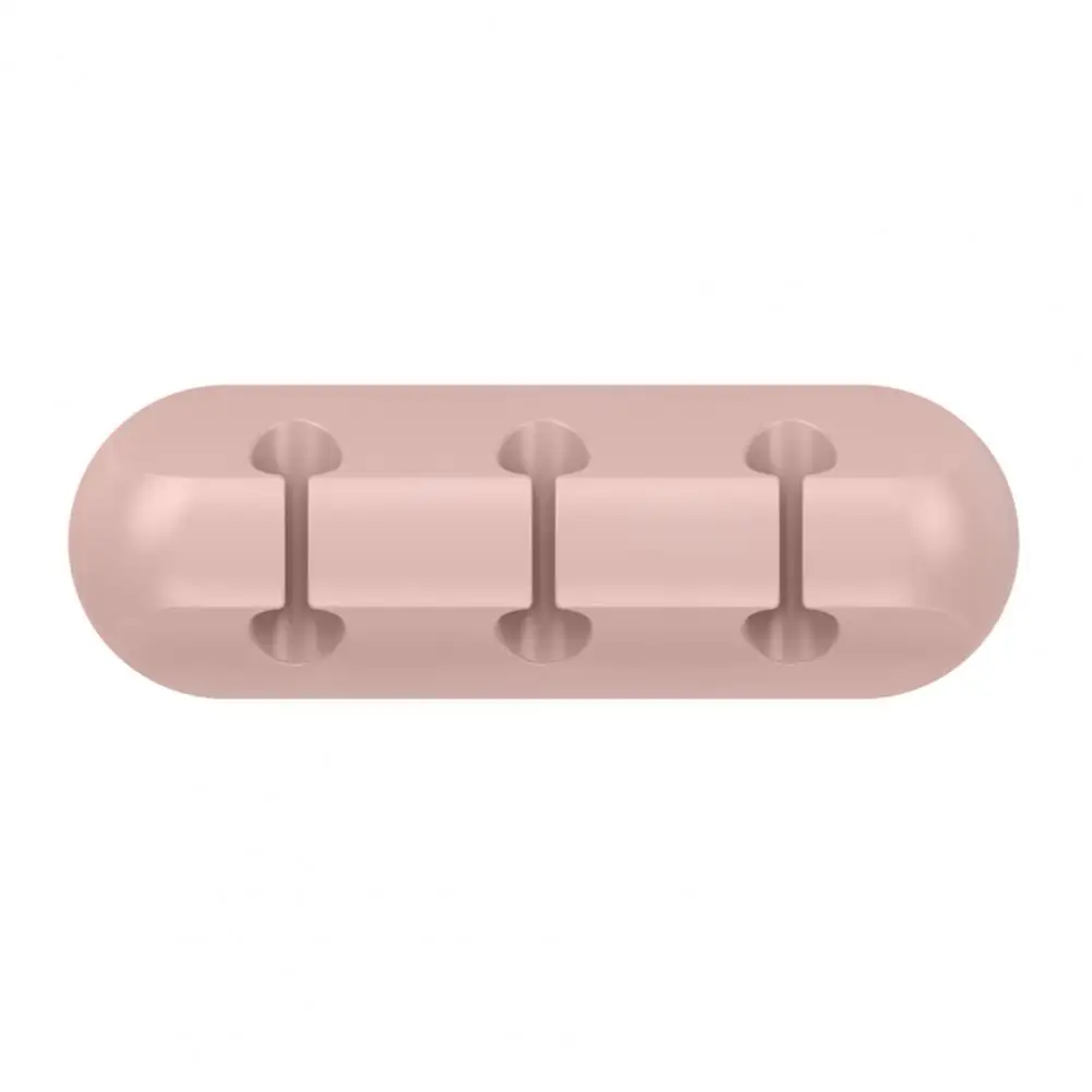 Silicone USB Cable Organizer Cable Winder Desktop Tidy Management Clips Cable Holder for Mouse Headphone Wire Organizer