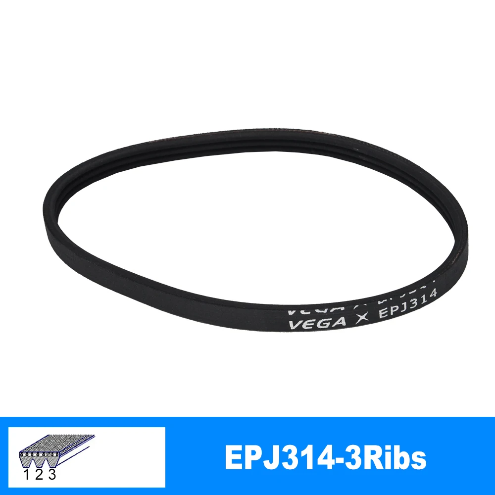 Courroie 314 Mm Circonférence Courroie Trapézoïdale EPJ314 314mm - 3/4/5/6/7 Nervures, Pour Modèles RC, Transmission DIY Courroie Nervures Multiples Choix