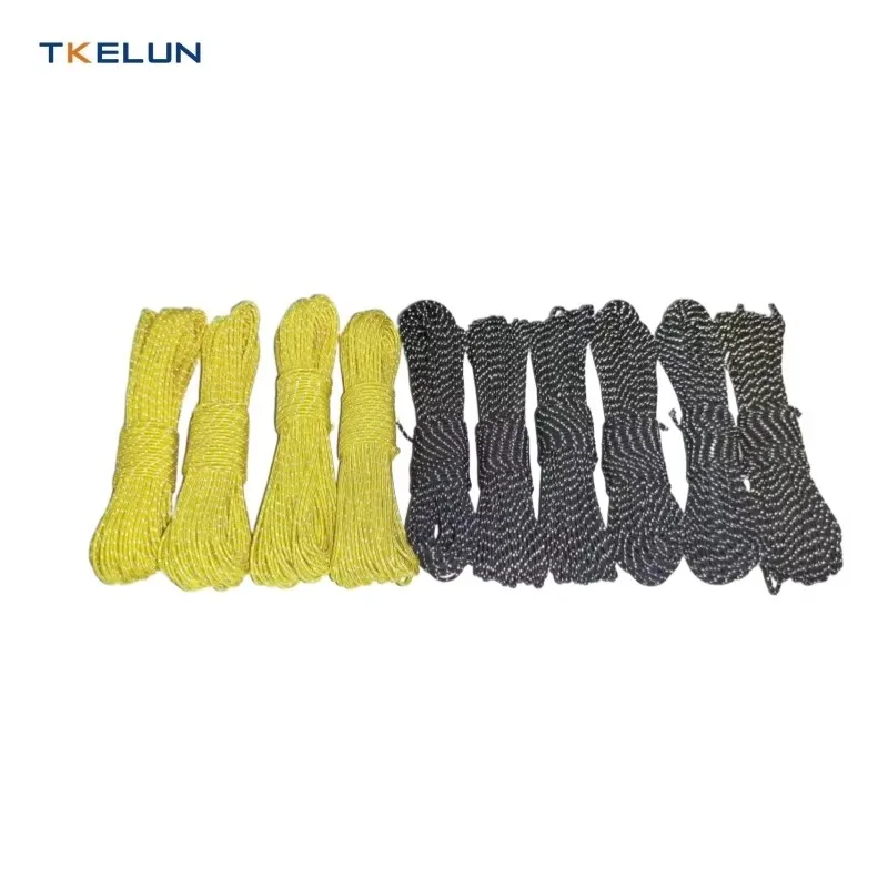 

2mm 20m Ultra-Lightweight High-Strength UHMWPE Reflective Fiber Tent Rope Ideal for Camping Hiking Backpacking Umbrella Ropes