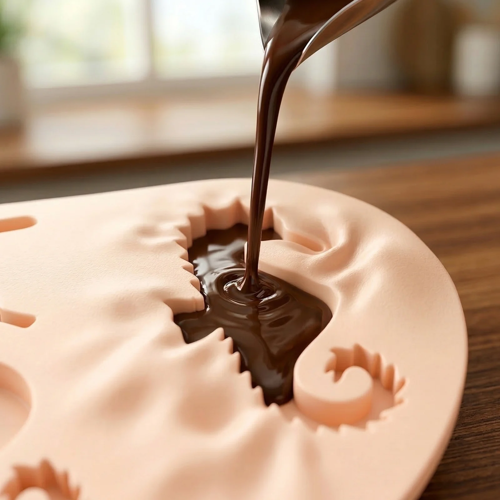 Seahorse Shaped Ice Mold For Whiskey 9 Cavity Chocolate Mold Reusable For Home Baking Easy Release Candy Pudding Kitchen Tool
