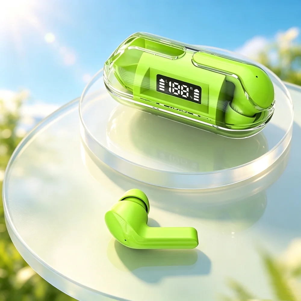 Bluetooth Earphones Bluetooth Earbuds  Sweat-wicking Bluetooth Headphones Keep Ears Cool During Summer Workouts Gaming Headset