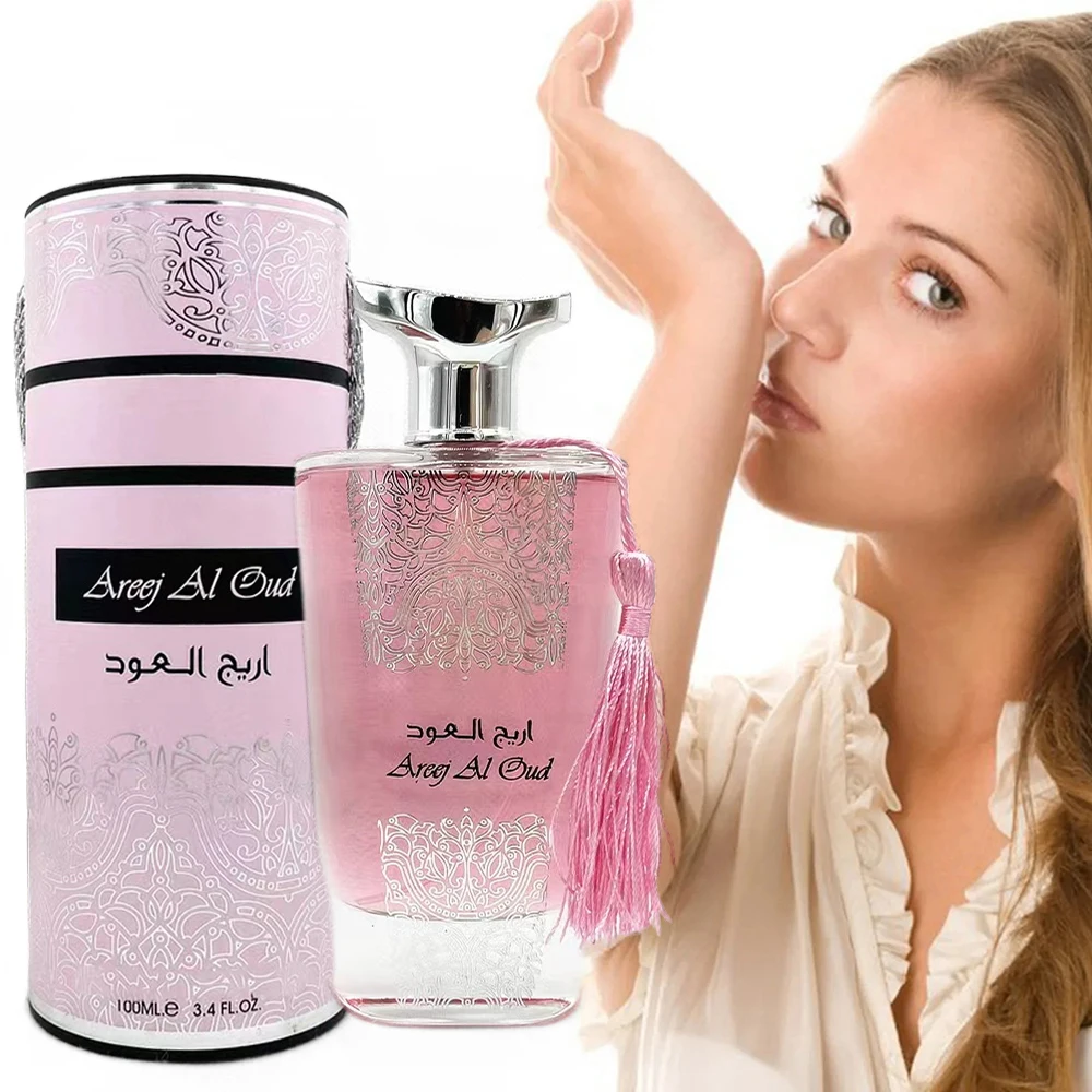 Perfume de estilo árabe para mujer, espray corporal de 100ml, Perfume de Le Parfum Colognes, aroma Floral de plantas, feromonas, fragancia duradera