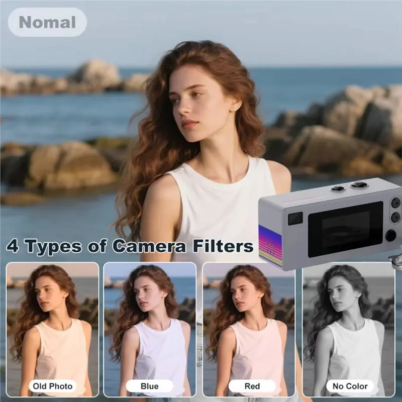 MACH-Mini Keychain Thumb Camera 1080P HD تسجيل الفيديو مع بطاقة 64G 130 درجة زاوية واسعة عدسة شاشة الكريستال السائل الشاشة