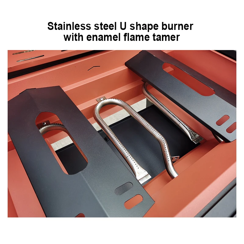 Bbq Grill Outdoor Portable Gas Stainless Steel Barbecue Grill