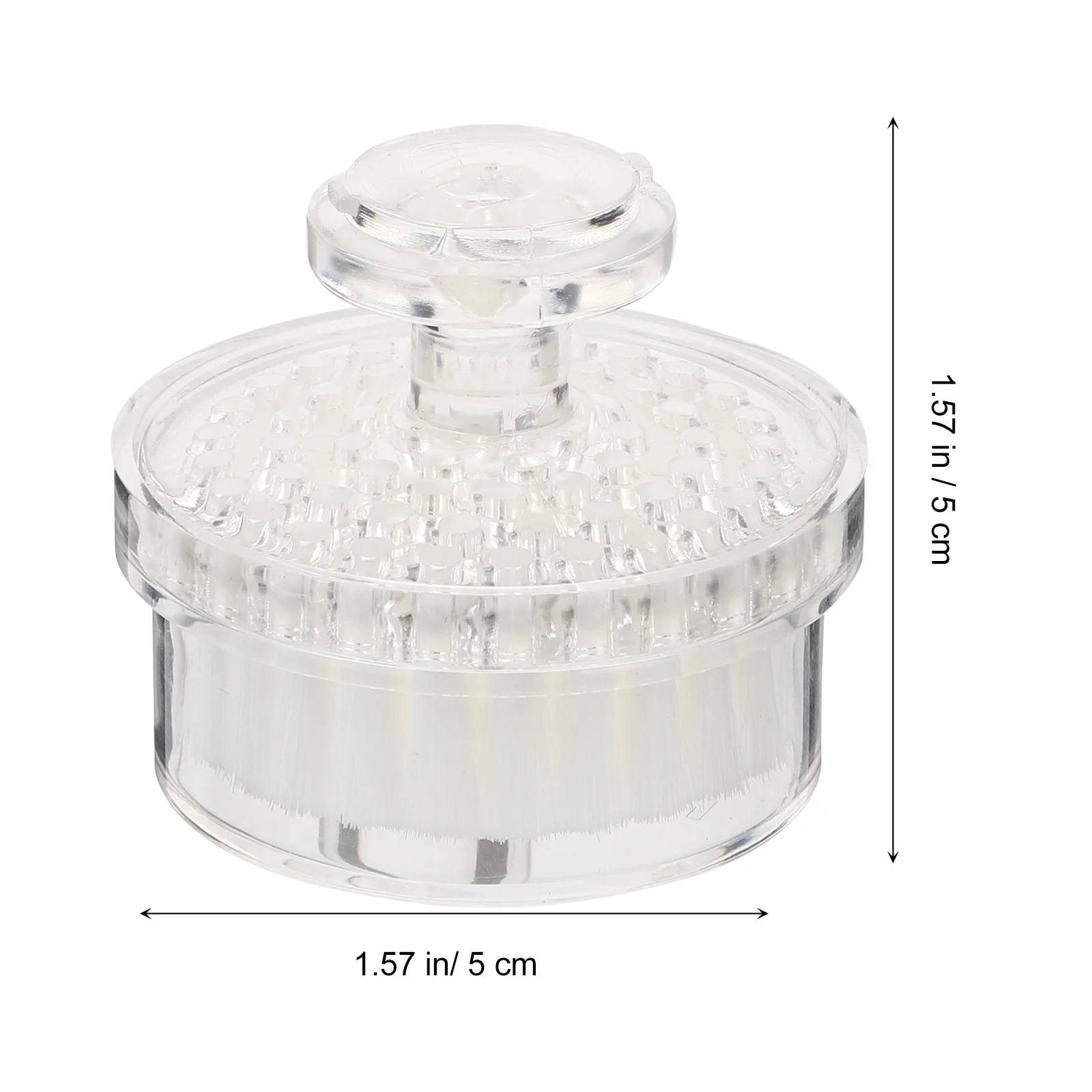 Spazzola per la pulizia del viso Strumento manuale compatto e leggero per la cura della pelle Pulizia profonda Lavaggio del viso sensibile Esfoliante delicato