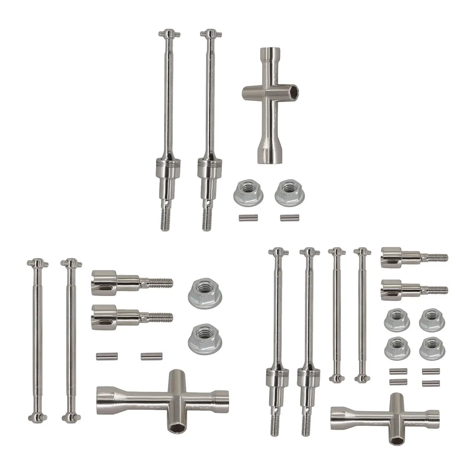 16101Pro/16102Pro/16103Pro/16201Pro 모델용 1/16 RC 자동차 드라이브 샤프트