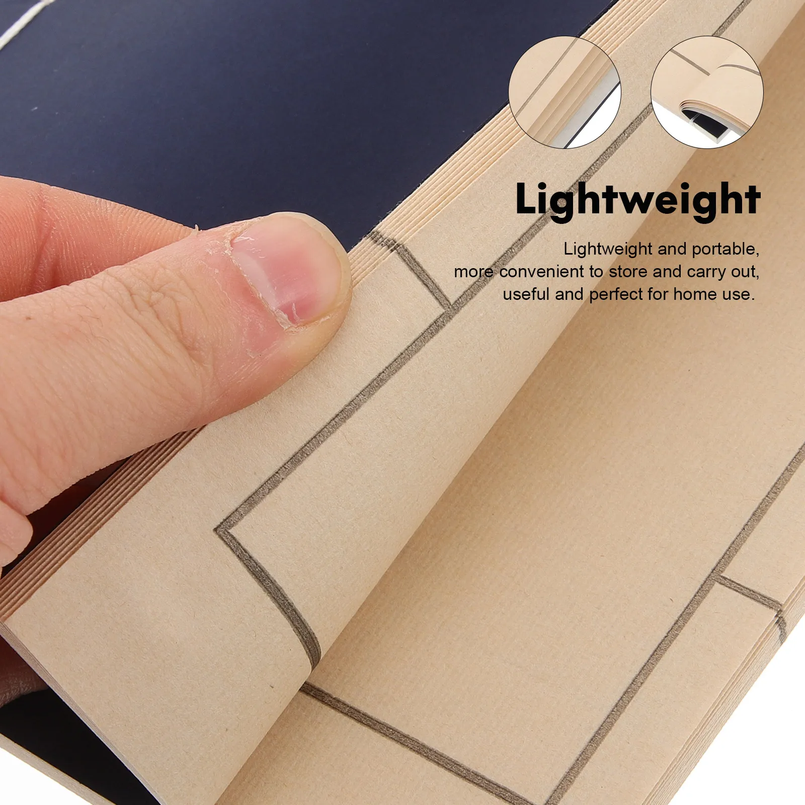 가계도 필기 빈 필기 종이 두꺼운 서예 중국어를위한 문구 도서 연습을위한 초보자