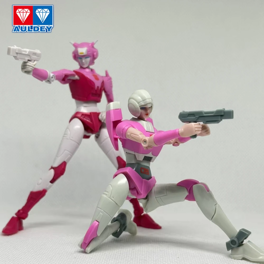 Hoogwaardige sterk gelede pop Transformers beeldje restauratie Multi-Pose Mecha Arcee Elita-1 Sisiter Model meisjescadeau