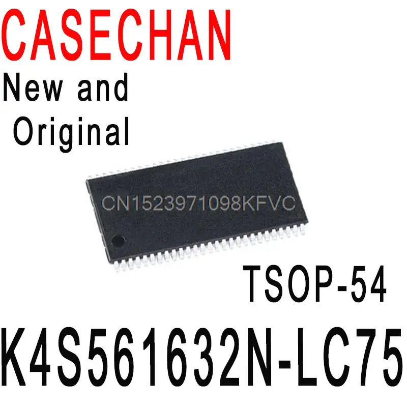 5PCS New and Original K4S561632N K4S561632 SMD TSOP-54 Flash Memory Chip IC In Stock K4S561632N-LC75