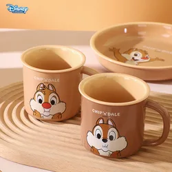 Disney Chip 'n' Dale Cartoon cute Children Ceramic Mug Home Coffee Ceramic Mug Daily Drinking milk Cup