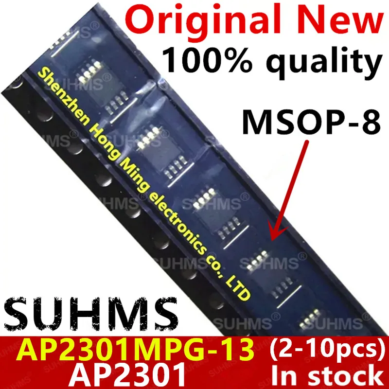 (2-10 pezzi) 100% nuovo AP2301 AP2301MPG AP2301MPG-13 msop-8