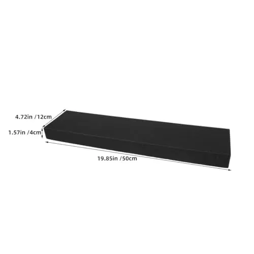 

2pcs Black Acoustic Foam For Truck SUV Wheel Arch Soundproofing – Fire Retardant Noise Reduction Insulation Pad
