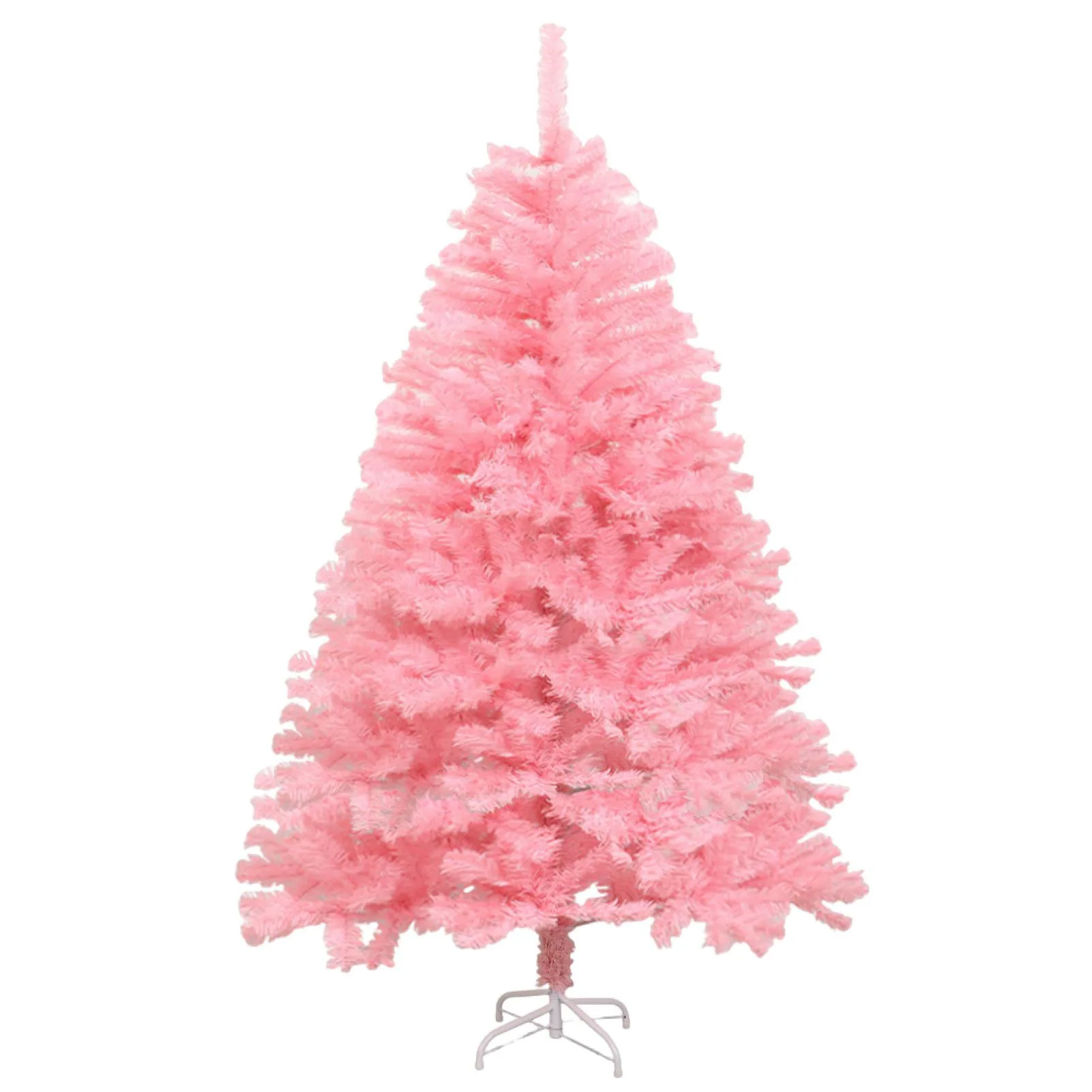 1.8m/6ft Pink Artificial Christmas Pine Tree Seasonal Holiday Carnival Decoration for Office, Party, Indoor,Outdoor