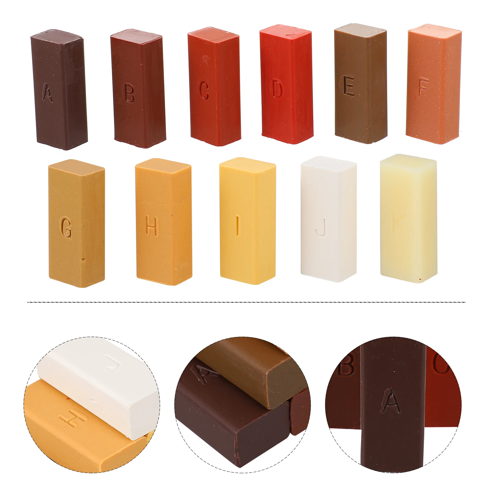 

Прочный деревянный воск для ремонта мебели, парафиновые блоки, ретушь, польский товар, консилер, восстановитель