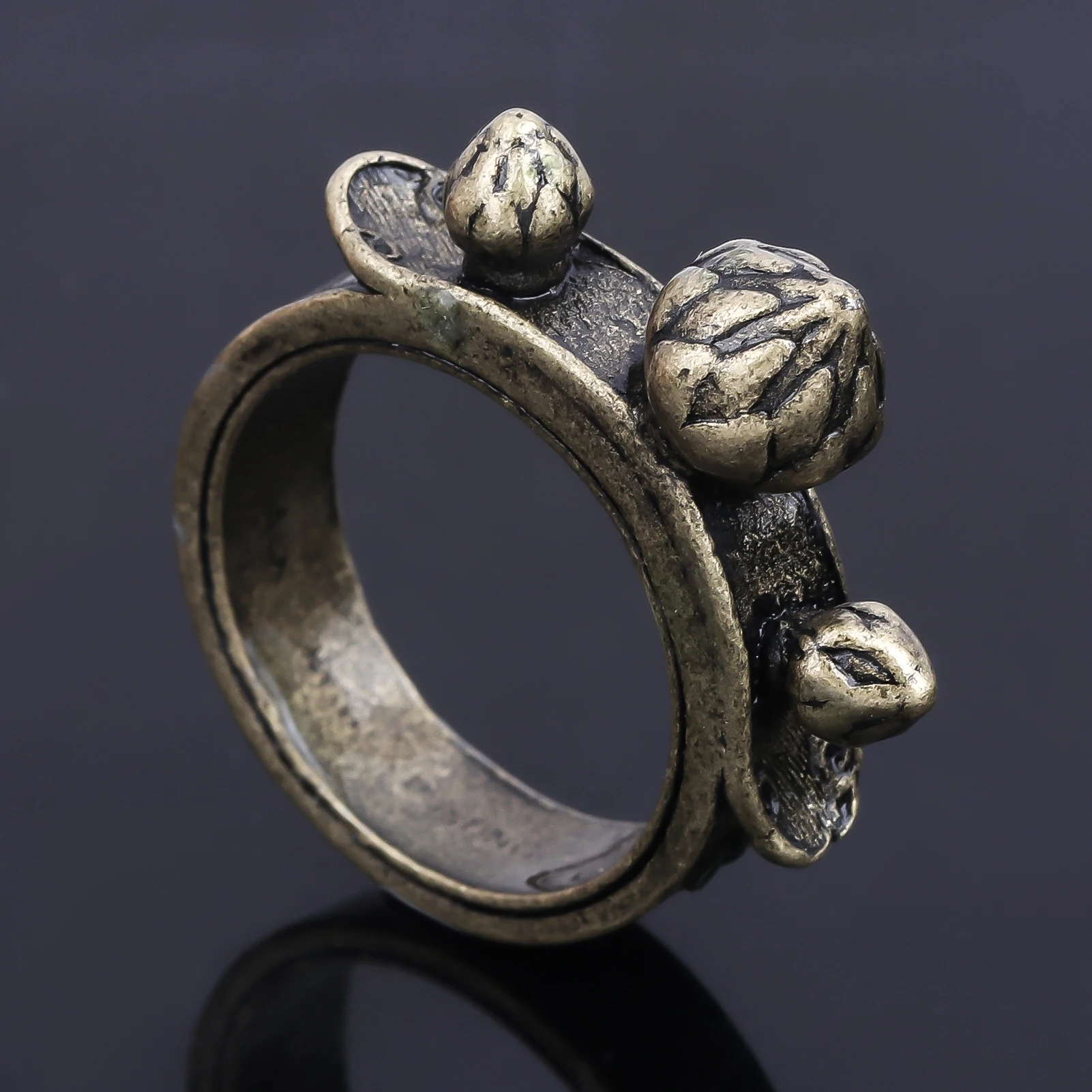 Black Myth Wukong Thunder Titan Ring Game Collection Edition Rings for Women Men Cosplay Jewelry Gift