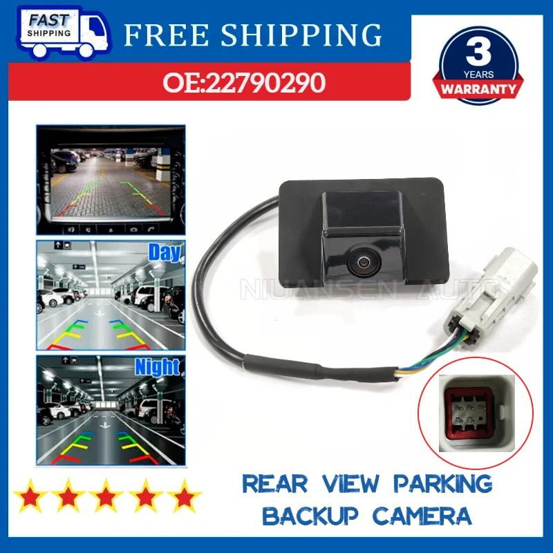 22790290 GM Backup Parking Assist Rear View Reverse Camera with Bracket 2009-2014 Tahoe Yukon Escalade OEM  GM1960104 22913932