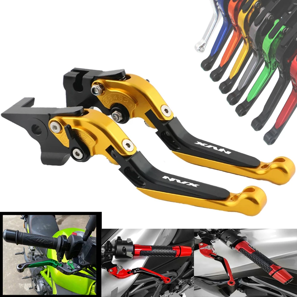 For YAMAHA NVX 155 NVX155 Aerox155 2017 2018 2019 17 18 19 CNC Motorcycle Adjustable Brake Clutch Lever Levers Folding