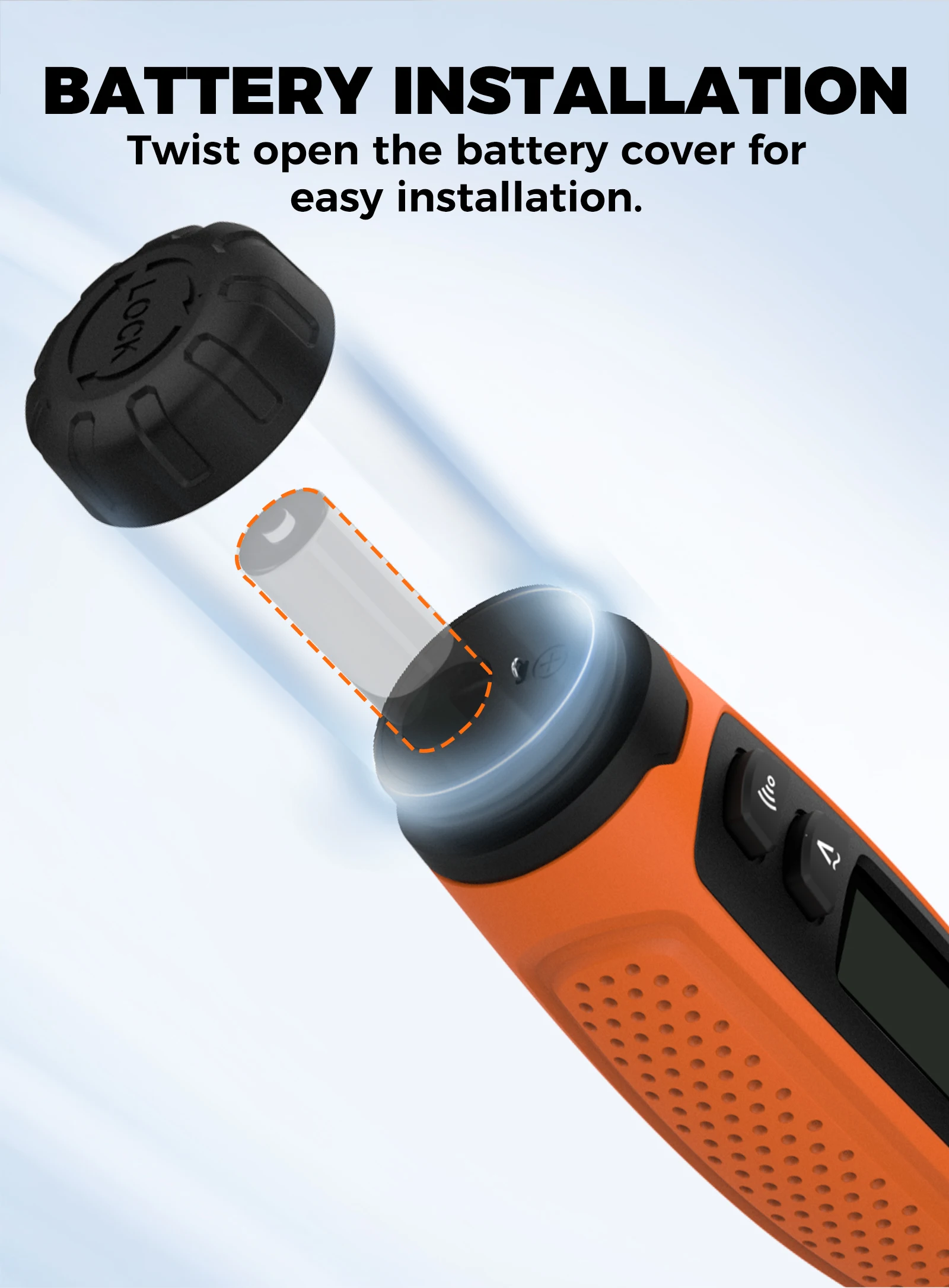 VT01 Spannungsprüfer-Stift 3V-500V Berührungsloser Schraubendreher mit LCD-Display Voltmeter-Detektor Elektrischer Stift Spannungsanzeiger – Detail 7
