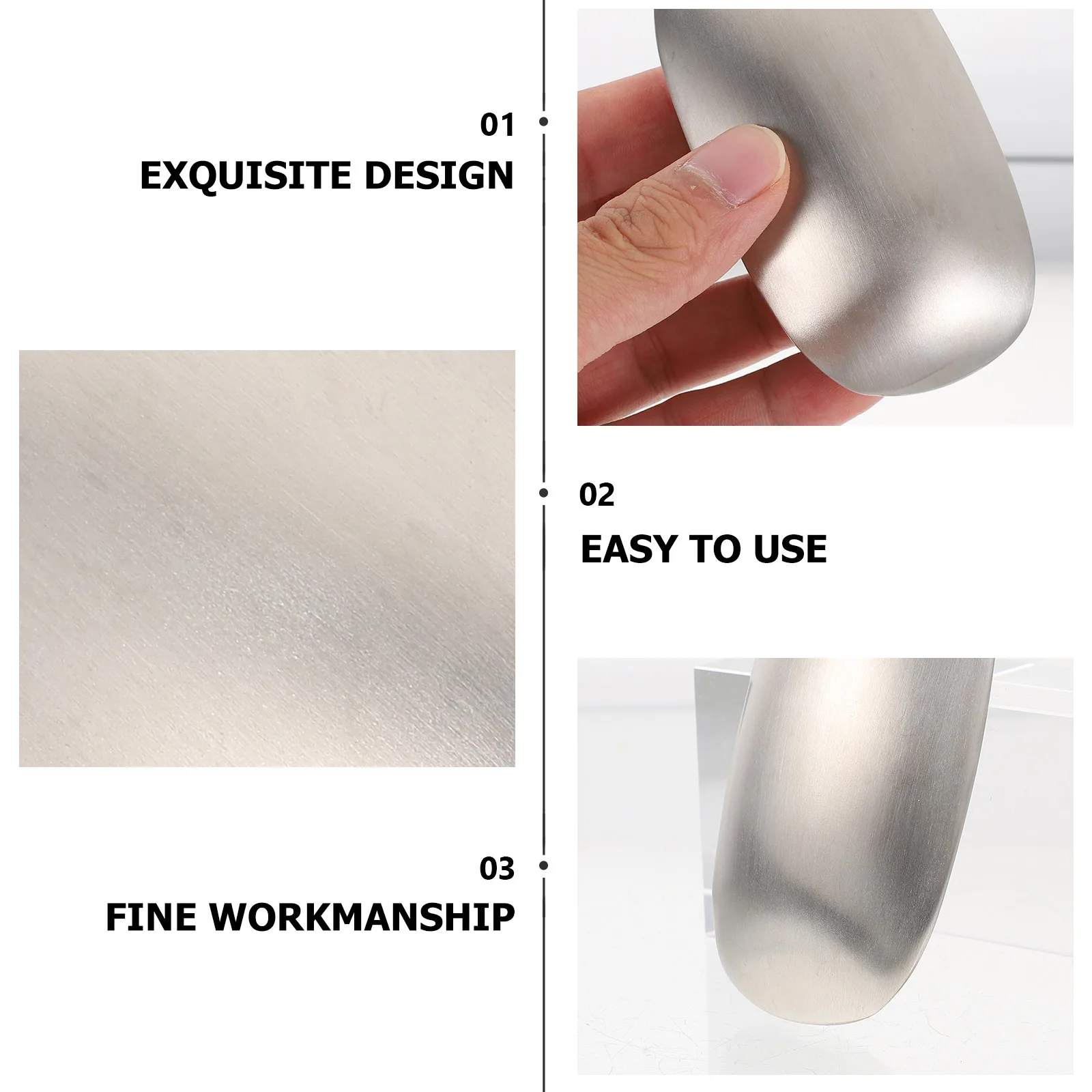 

1 шт. мыло-дезодорант из нержавеющей стали для удаления запахов приготовления пищи, для кухни, серебристое, для дома и отеля