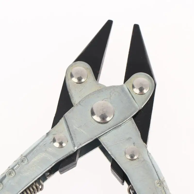 1 Stück Präzisions-Parallelzange aus Kohlenstoffstahl für die Schmuckherstellung, Drahtwicklung und Metallbearbeitung – Detail 12