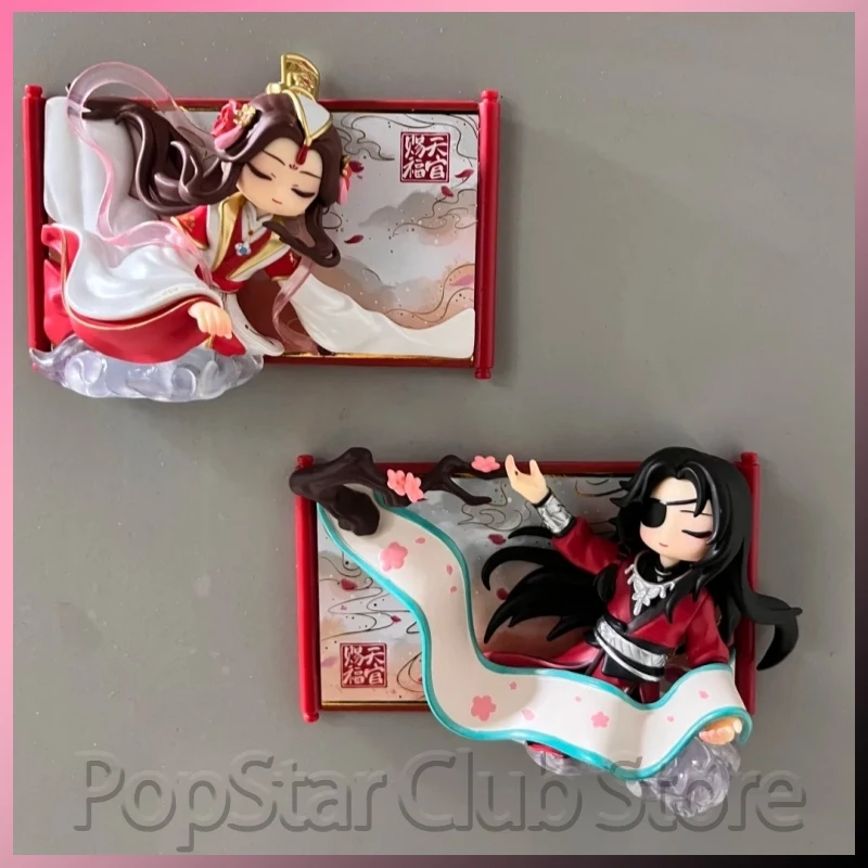 

Official Tian Guan Ci Fu Scroll Series Fridge Sticker Hua Cheng Xie Lian Cute Anime Figure Acg Decoration Peripheral Toys Gifts