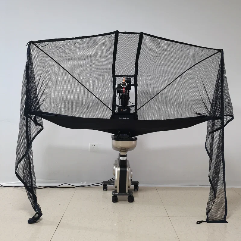 Y & T V989-2019 المهنية آلة تنس الطاولة Pingpang روبوت الطابق شنت التلقائي بالكامل التدريب تنس الطاولة روبوت #3