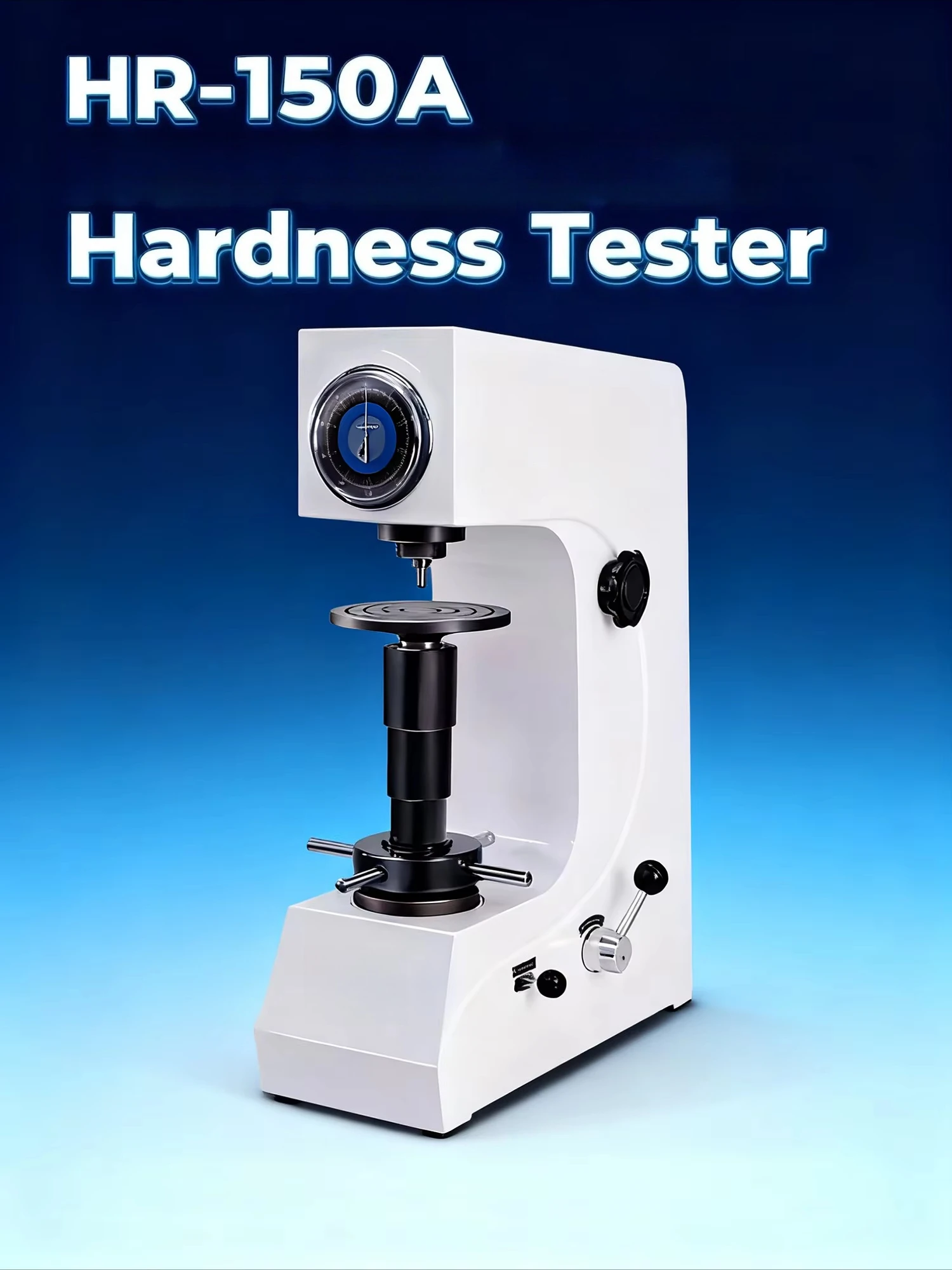 

Manual hardness tester HR-150A New metal Rockwell hardness tester meets the standard